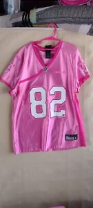 Women's Pink Jason Witten #82 Dallas Cowboys Jersey NFL Apparel Reebok Size L