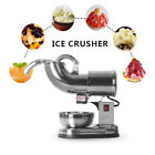 Commercial Electric Ice Crusher Ice Shaver Snow Cone Stainless Steel 180KGS/H