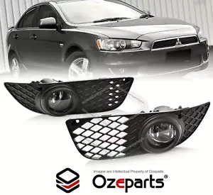Full Set Fog Light Driving Lamp KIT For Mitsubishi Lancer CJ 07~15 Sedan Hatch - Picture 1 of 6