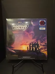 Guardians Of The Galaxy Deluxe Vol 3 Marvel 2 LP Purple & Blue Vinyl + Poster 3 - Picture 1 of 3