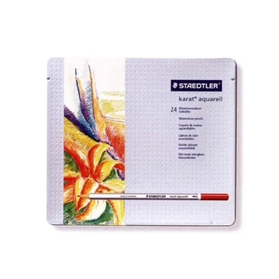 24 Staedtler Karat Aquarell WATERCOLOR PENCILS NEW JAPAN - Image 1 of 4