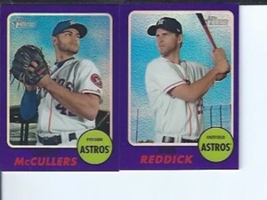 Lance McCullers 2017 Topps Heritage High Numbers Purple Chrome Refractor - Picture 1 of 1