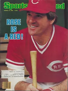 August 1984 Sports Illustrated - Pete Rose Cincinnati Reds All-Time Hits Leader - Bild 1 von 4