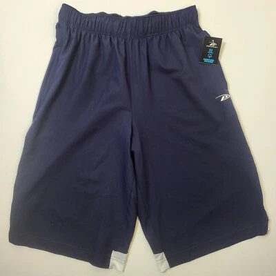 Pantalones Cortos Para Hombre Talla Mediana Pro Player Azul Marino Absorbentes de Humedad Con Bolsillos NUEVO Foto 1 de 4