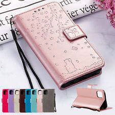 For Samsung Galaxy S23 Ultra S22 S21 Plus S20 S10 S9 Flower Leather Wallet Case