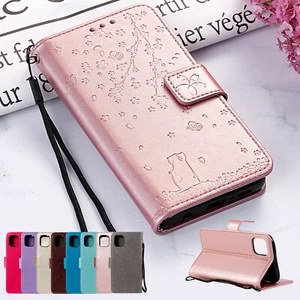 Women Leather Wallet Flip Case Cover For iPhone 15 Pro Max 14 13 12 11 XS XR 876 - Picture 1 of 19