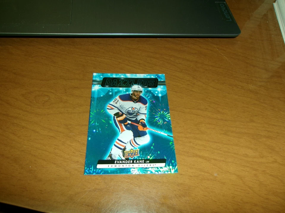 2023-24 UPPER DECK BLUE DAZZLERS INSERT # DZ-15- EVANDER KANE- OILERS- MINT - Image 1 of 1