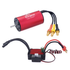 US STOCK KingVal 2040 Brushless Motor with 25A ESC Combo for 1/16 1/18 RC Car - Picture 1 of 15