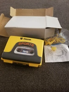 Chevron Oil Gasoline 2001 AM FM Cassette Player. Radio Ad Cassette. NOS. F4 - Picture 1 of 9