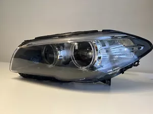 BMW 5 Series F10 F11 LCI Bi Xenon HELLA Headlight Passenger Side 2013-2017 - Picture 1 of 7