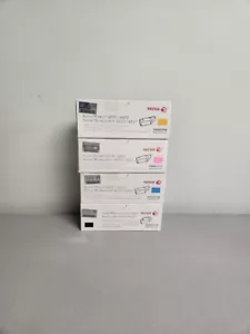 Xerox Phaser 6020 toner cartridge set Yellow Magenta Cyan Black Genuine - Picture 1 of 2