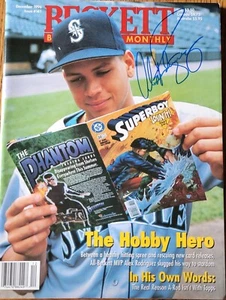 Alex Rodriguez, Autographed Beckett Baseball Card Monthly, December 1996 - Picture 1 of 3