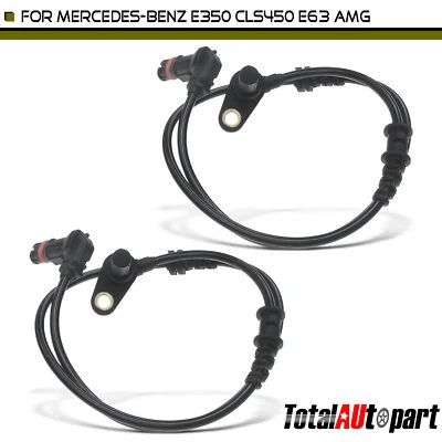 2x Sensor de velocidad de rueda ABS para Mercedes-Benz C218 CLS400 W212 E250 delantero o trasero Foto 1 de 4