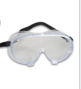 Motorcycle Safety Riding Goggles - Fits Over Glasses - Adjustable - ANSI-Rated - Picture 1 of 2