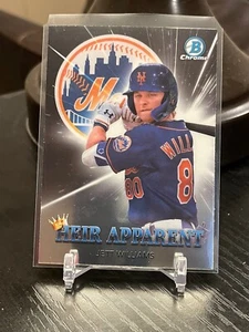 2022 Bowman Draft Jett Williams Heir Apparent Chrome MINT! - Picture 1 of 2