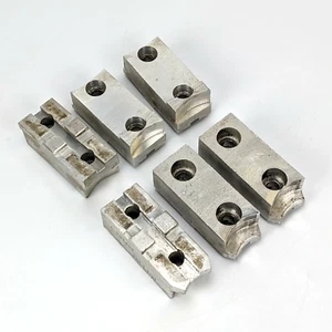 Mandíbulas de mandril de aluminio Dillion A201462 lengüeta y ranura de 8" - blandas modificadas personalizadas - Imagen 1 de 7