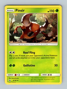 Pinsir 6/149 - Sun & Moon - Uncommon - Pokemon Card TCG - Picture 1 of 2