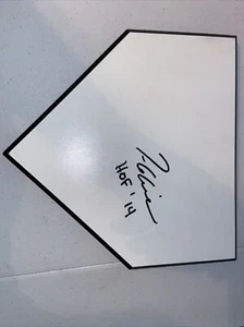 MLB Tom Glavine Signed Mini Home Plate HOF ‘14, Braves, Mets 🔥 - Picture 1 of 3