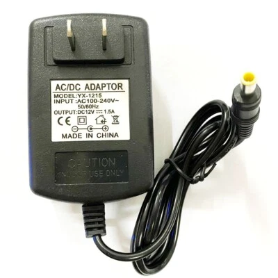 12V 1.5A Adapter 5.5mm for Casio Privia Digital Piano AD-A12150LW  With needle - Image 1 of 2