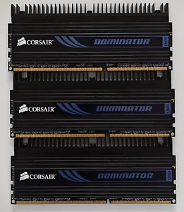 CORSAIR Dominator DDR3 1600Mhz CL8 3x2GB 6GB - X58 - LGA 1366 DDR3 KIT - Picture 1 of 4