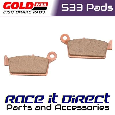 Brake Pads for TM MX 530 F 2004 REAR Goldfren S33 - Image 1 of 3
