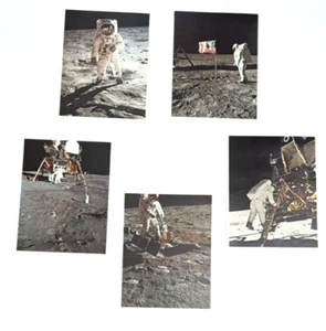 1969 Apollo 11 foto sbarco sulla Luna 5 Kodak ectacromo pellicola EF NASA foto 8,5x11 - Foto 1 di 8