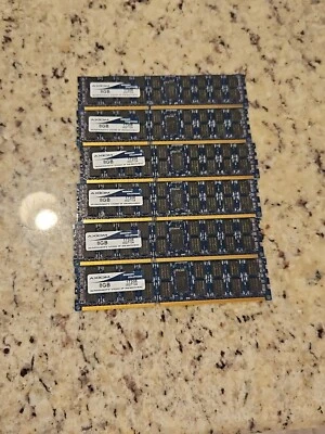 LOT 6 Axiom 17306 0027104 8GB PC3-10600R DDR3 1333MHz ECC Server Memory RAM - Image 1 of 3
