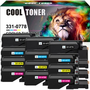 1250 Toner Cartridge For Dell Laser 1250C 1355cnw C1760nw C1765nf C1765nfw lot - Picture 1 of 17
