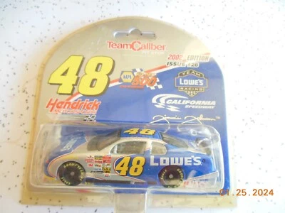 Jimmie Johnson #48 Lowes 2002 1/64 Nascar Diecast by Team Caliber. - Image 1 of 4
