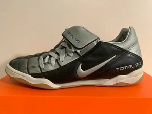 ZAPATOS DE FÚTBOL NIKE TIEMPO Interior R10 RONALDINHO Plata Talla 9 10 44 - Imagen 1 de 10