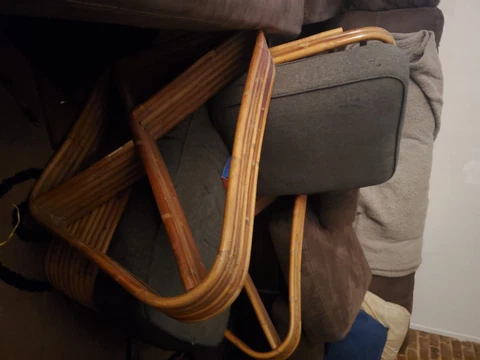 Pretzel chair, bamboo,lounge chair Cover