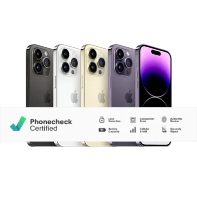 APPLE IPHONE 14 PRO RICONDIZIONATO 128-256GB  ECCELLENTE BIANCO NERO ORO VIOLA - Immagine 1 di 4