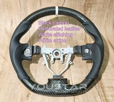 Volante BLANCO LINE CARBONO para SUBARU Impreza Crosstrek Forester Liberty Foto 1 de 4
