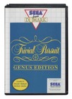 TRIVIAL PURSUIT: GENUS EDITION (Master System Game) Sega A