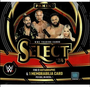 WWE 2024 PANINI SELECT HOBBY BOX Factory Sealed 60 Cards - Picture 1 of 2