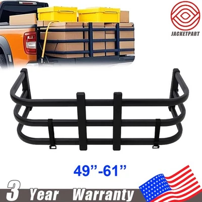 Truck Bed Extender For Ford Aluminum Retractable Tailgate Extension 49"-61" - Image 1 of 4