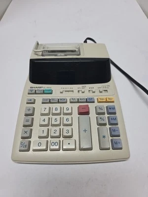 Sharp EL-1801V Printing Calculator Great Condition!!! - Image 1 of 4