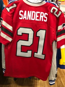 DEION SANDERS ATLANTA FALCONS NFL Mitchell & Ness NFL LEGACY TRIKOT HERREN ROT - Bild 1 von 7