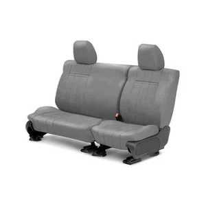 For Jeep Patriot 12-13 CalTrend NeoSupreme 2nd Row Light Gray Custom Seat Covers - Picture 1 of 3