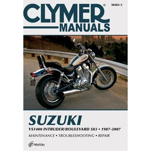 Manual de reparación de taller de servicio Clymer M482-3 VS1400 Intruder / Boulevard S83 87-07 - Imagen 1 de 1