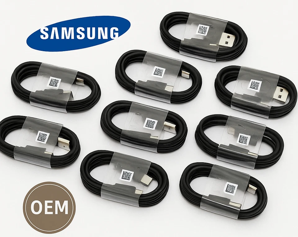 Samsung USB-C Cables USB Type C Fast Charge Data EP-DG950CBE OEM Bulk LOT - Image 1 of 4