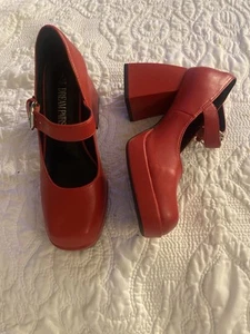 Red Platform Maryjane’s 7.5 - Picture 1 of 7