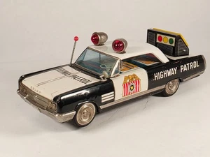 Tin giapponese • Ichiko Buick Highway Patrol con radar di velocità • 15,5" • batteria OP - Foto 1 di 13