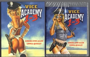 OOP Vice Academy 1-3 Bluray Vinegar Syndrome # 751 VSA Linnea Quigley Ginger Lyn - Picture 1 of 4