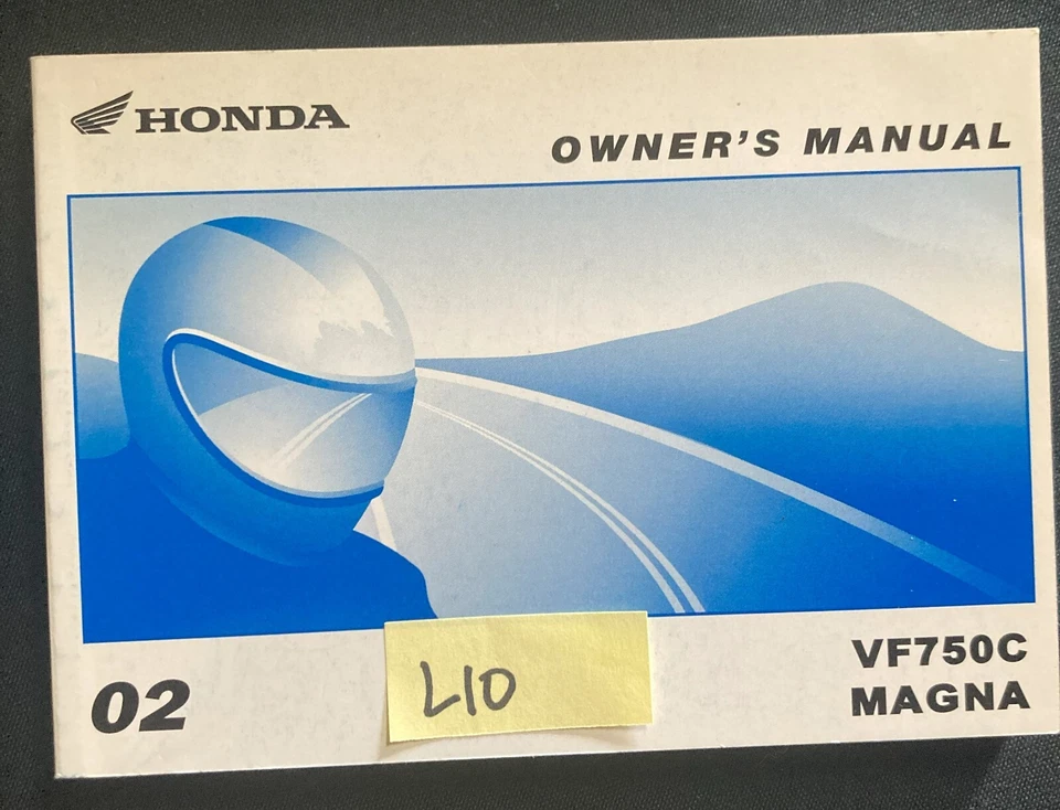 OEM HONDA 2002 VF750C MAGNA MANUAL DEL PROPIETARIO Foto 1 de 1