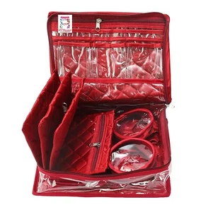Necklace Pendant Ring Earring Jewelry Storage Case Organizer Holder Box For Girl - Picture 1 of 5
