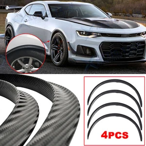 Carbon Fiber Wheel Eyebrow Arch Strip Fender For Chevy Camaro Colorado Express - Picture 1 of 7