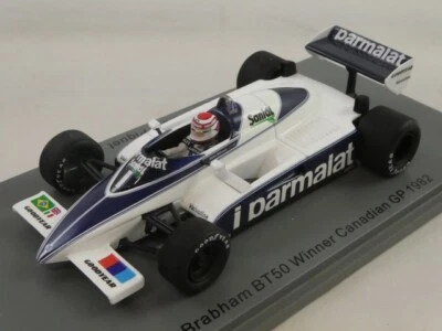 Spark Brabham BMW BT50 #1 Nelson Piquet winner Canadian GP 1982 1/43 S7116 - Immagine 1 di 3