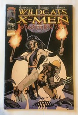 WILDCATS X-MEN THE MODERN AGE. NO 1 VARIANT COVER B. IMAGE/MARVEL. AUG 1997.