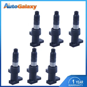 Set(6) Ignition Coils For Jaguar 2004-2008 S-Type 2002-2008 X-Type 4-Door UF435 - Imagen 1 de 12
